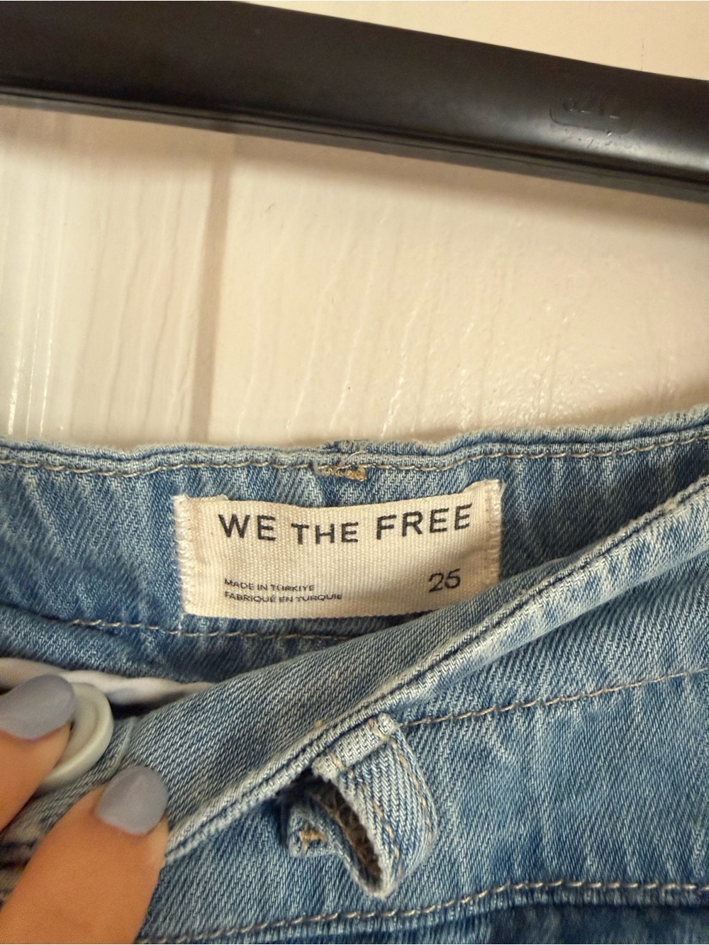 Free People Lotus Balloon Jeans in Bijou Blue size 25 - Picture 5 of 6